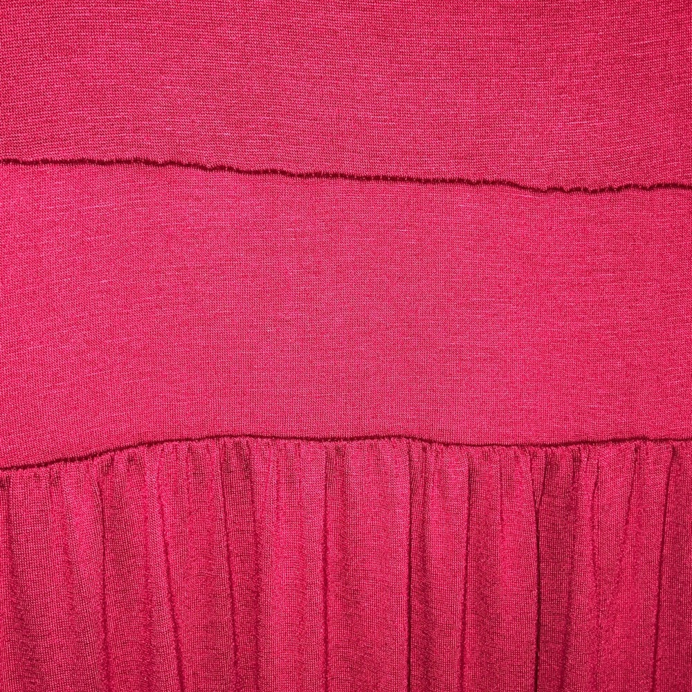 Chic Burgundy Short Sleeve Maxi Dress‎ XL - Picture 11 of 11